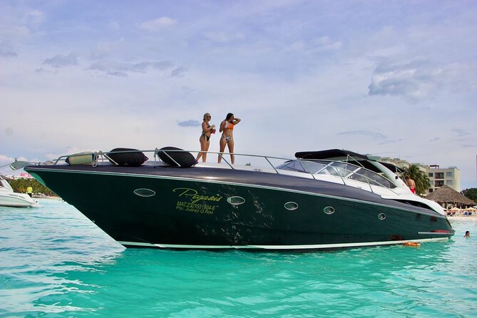 Private SUNSEEKER 60 Yacht Experience for up to 20 Guests - Isla Mujeres and Playa Norte time, the real highlight of the longer trips