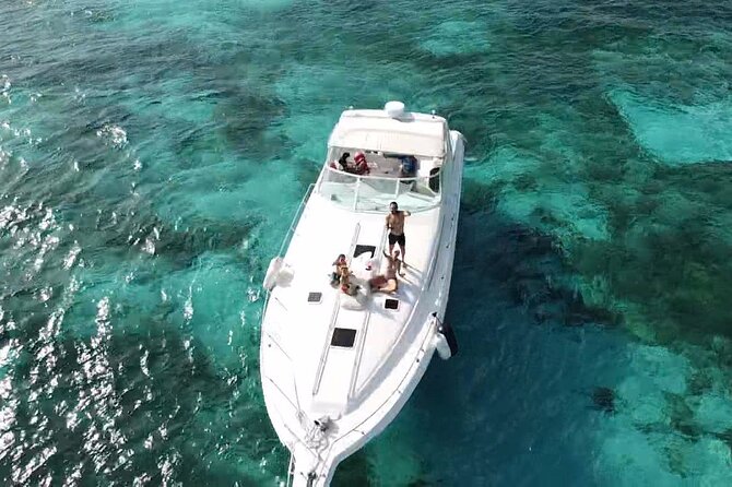 Private Yacht 46ft Sea Ray Snorkel up to 15 pax 23P2 - Snorkeling and Playa Norte: the payoff, plus a realistic check