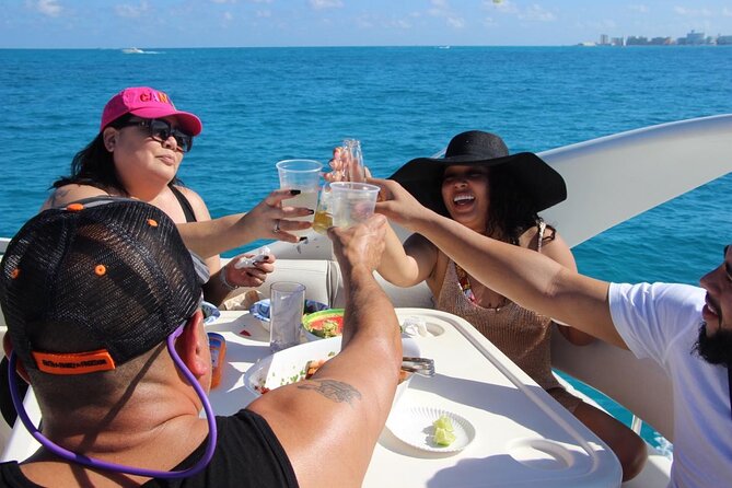 Rent a Private 46ft Yacht in Cancun - Price and value: $250 per group plus the dock fee equation