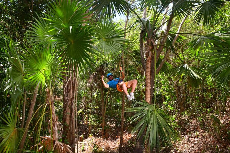 Rio Secreto Nature Reserve: Bicycle, Rappel & Ziplines Tour - Rappel Down to Xibalbá: The Moment of Controlled Fear