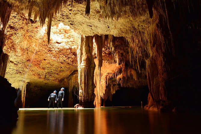 Rio Secreto Plus: Classic Tour, Bycicle, Rappel & Ziplines - Dry cave walking and the “wear the right shoe” lesson