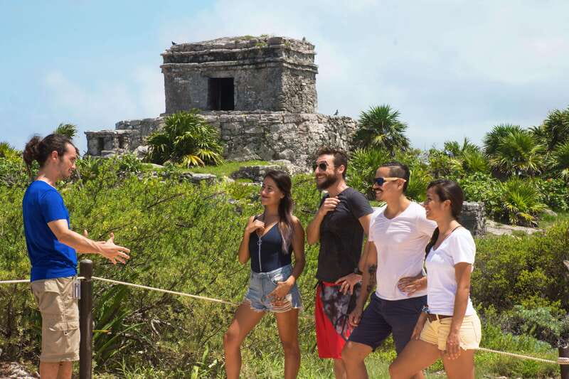 Riviera Maya: Exclusive Rio Secreto and Tulum Tour - Tulum ruins: guided orientation, train access, and room to roam