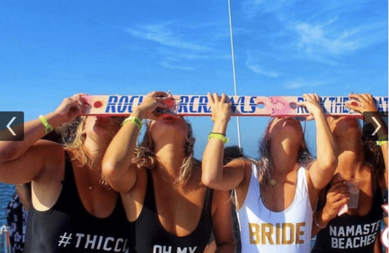 Rockstar Boat Party Cancun - Booze Cruise Cancun (18+) - Day Parties vs Evening Energy: Water Activities and Inflatables