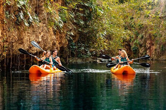 Sacred Adventure at Xenotes! 4 Different Cenotes + Round Transportation - Morning pickup and timing from Cancun, Playa del Carmen, and Tulum