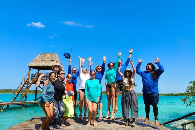 Sail 4hr in the most SECRET Spot of Bacalar and Beach Club. - Why Bacalar’s Seven Colors Look Different From the Water