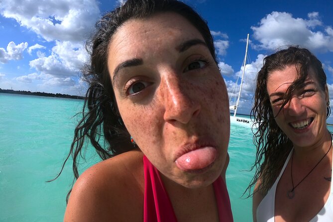 Sail 4hr in the most SECRET Spot of Bacalar and Beach Club. - The Largest Cenote Moment: Fauna Spotting and Snail Lessons