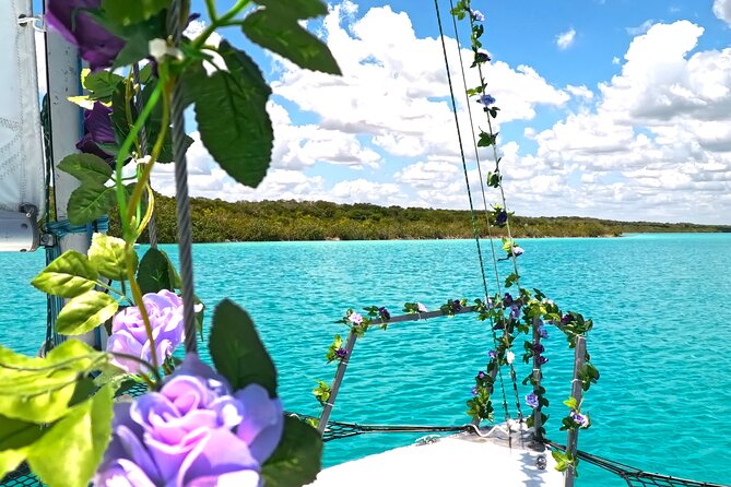 Sail 4hr in the most SECRET Spot of Bacalar and Beach Club. - What You Actually Pay for: Value of the $198.57 Private Group Price