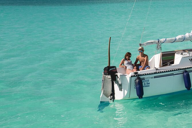 Sailboat tour across the seven colors lagoon in Bacalar - Black Cenote (Witch Cenote): where the mood turns dramatic