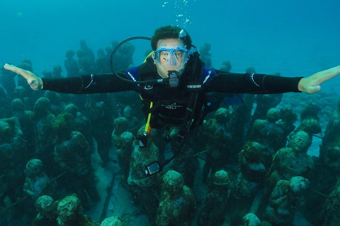 Scuba Diving Under Water Museum and Reef for beginners - Manchones Reef: coral and fish that make the skills feel worth it
