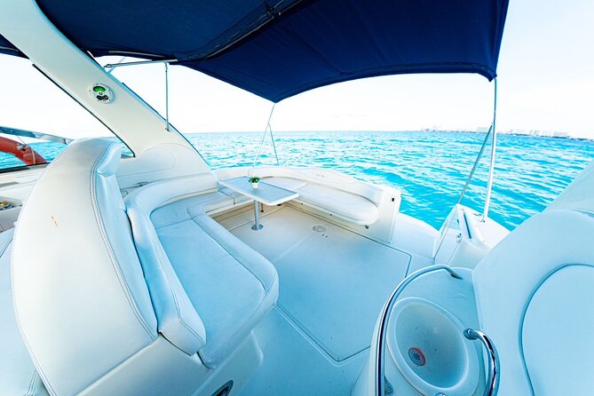 SeaRay 43ft Isla Mujeres, Snorkelling and more!! - Price and value for a group up to 15, plus the $15 dock fee