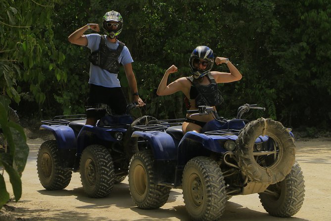 Selvatica Adventure Park ATV and Ziplines in Cancun and Riviera Maya - ATV or Polaris RZR on the Mud-Madness track