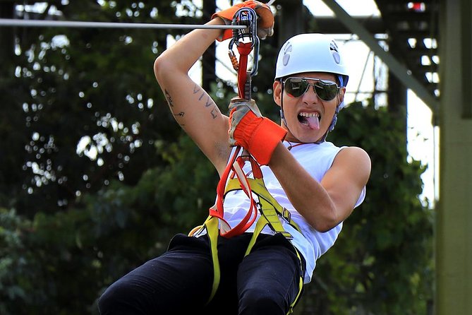 Selvatica Adventure Park: Ziplines and Cenote Tour from Cancun and Riviera Maya - Lunch, lockers, towels, and how the photo system works