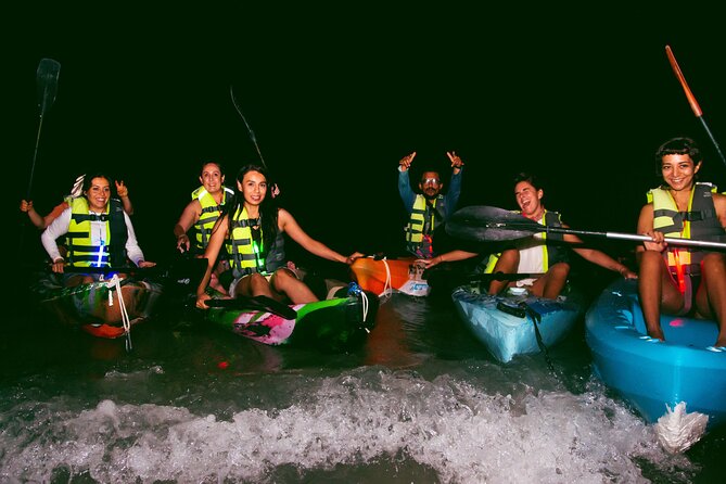 Shared Bioluminescence kayak tour in Holbox - Your 1 hour 45 minute night: pacing and what happens in real time
