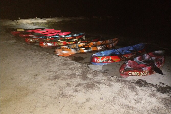 Shared Bioluminescence kayak tour in Holbox - Water time: swimming, gear, and the reality of salt and darkness