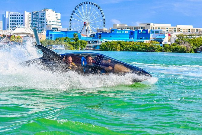 Shark Ride in Cancun - Seabreacher - Life Jacket On: What the First Moments Feel Like