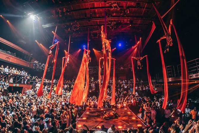 Skip the line: Cancun Coco Bongo Gold Member Entrance Ticket - Gold Member entry: skip-the-line, reserved area, and your phone at check-in