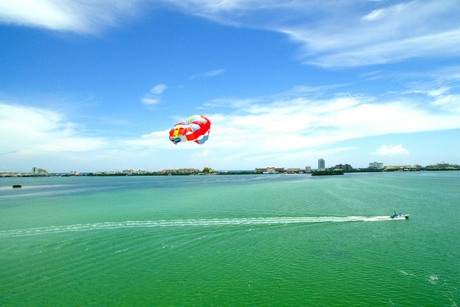 Skyrider Parasailing Tour with Panoramic View of Cancun - Timing on the water: the 10 to 12 minute flight and about 45 minutes total