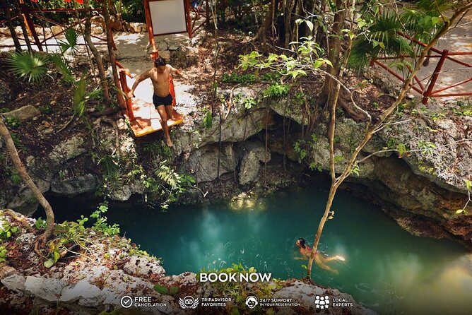 Small Group 3 Waterfall Cenotes Experience - Hotel Pickup and the Road to the Cenotes