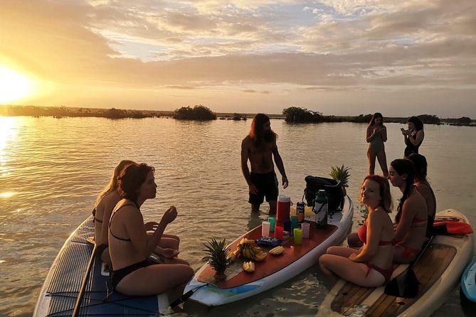 Sunrise by Paddle or Kayak with Floating Picnic - Price and Value for a Bacalar Sunrise Paddle Plus Floating Picnic