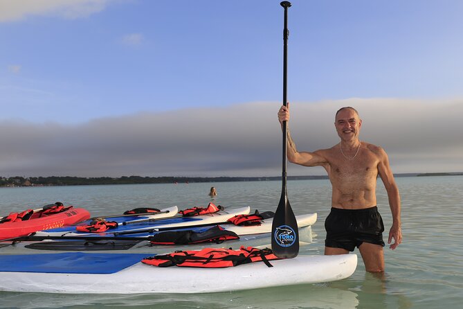 Sunrise Paddle Quest: Embrace the Dawn on Bacalar's Waters - The Yak Lake House Start: Coffee, Gear, and a Fast SUP Lesson