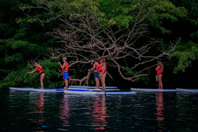 Sunrise Paddle Quest: Embrace the Dawn on Bacalar's Waters - Cenote de la Bruja Break: Sunrise Photos, Fruit, and Hydration
