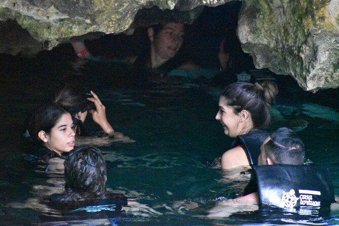 Swim in 4 different Cenotes in Casa Tortuga Park - 3 Zapotes: The Open-Air Cenote with Clear Jade Green Water and a Jump Option
