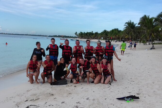 Swim with akumal turtles - The briefing that sets the tone for turtle etiquette