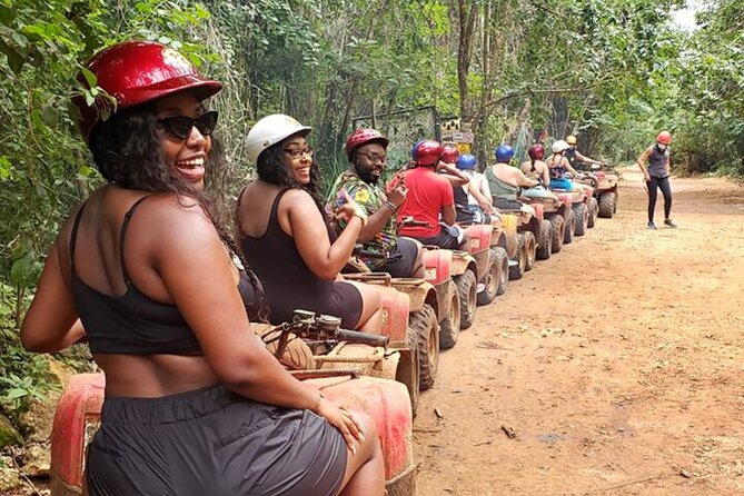 The Best Adrenaline Park! ATV´s Ziplines & Cenote swim experience from Cancun - Snacks, Restaurant Stop, and the Post-Adventure Energy Reset