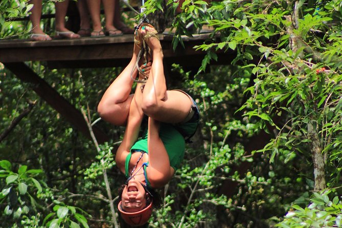 The best ATVs, zipline, cenote tour with lunch and transportation - Zipline Over the Canopy, What to Expect on the Day