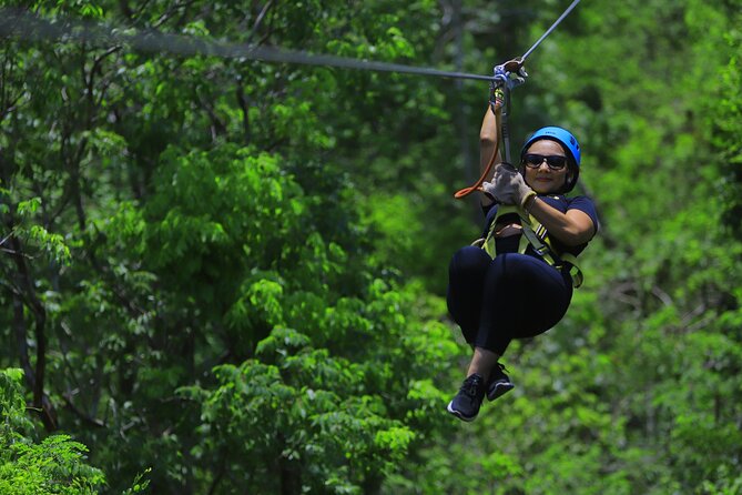 Top ATV's in Mexico includes Cenote, Ziplines, snack & transport. - Cenote stop: Mayan meaning plus the practical Tarzan jump choice