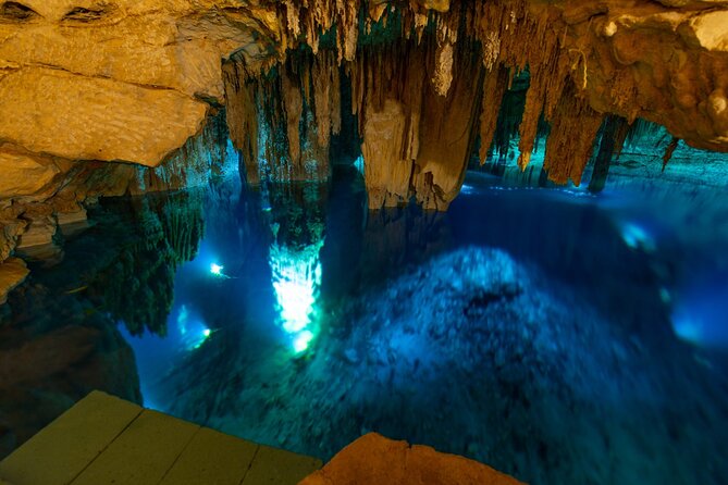 Tour Hacienda and Cenotes Mucuyché with Guided Tour in Oxkintok - From Merida to the first stop: timing, van comfort, and the snack stop