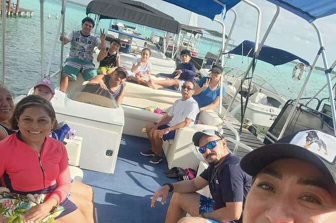 Tour of the Lagoon of Bacalar on pontoon -Collective- - Meet-up, timing, and how the 2.5 hours are used