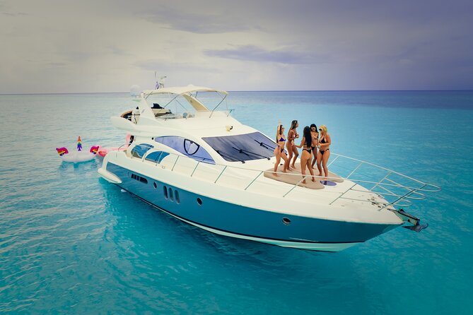 Tulum All Inclusive 4h – Luxury 58' Azimut Yacht - Snorkeling in the Caribbean, With Gear Already Taken Care Of