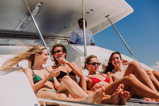 Tulum All Inclusive DJ Party – 51' Leopard PowerCat 4h - Water toys time: paddle boards, inflatables, and optional snorkel