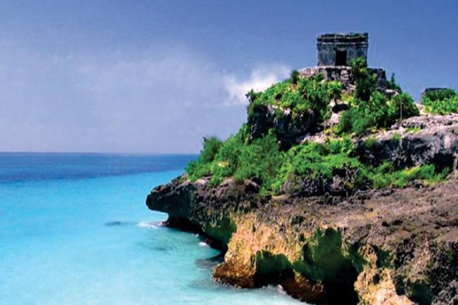 TULUM AND COBÁ from Riviera Maya, Cancun and Tulum (Private) - Tulum Archaeological Site: Seaside Ruins With a Timing Advantage