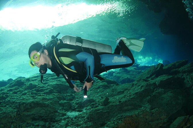 Tulum Area Experiences Guided 2 Tank Scuba Dive Casa Cenote & Barrier Reef-Lunch - Scuba coaching and safety checks before you’re in the water