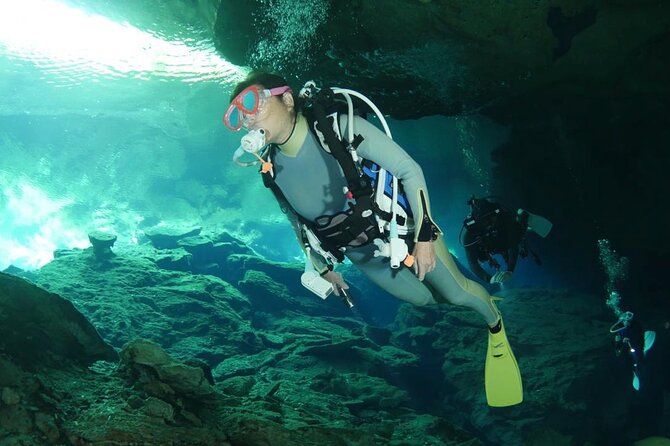 Tulum Area Experiences Guided 2 Tank Scuba Dive Casa Cenote & Barrier Reef-Lunch - Guides can make or break the experience, and this one gets high marks