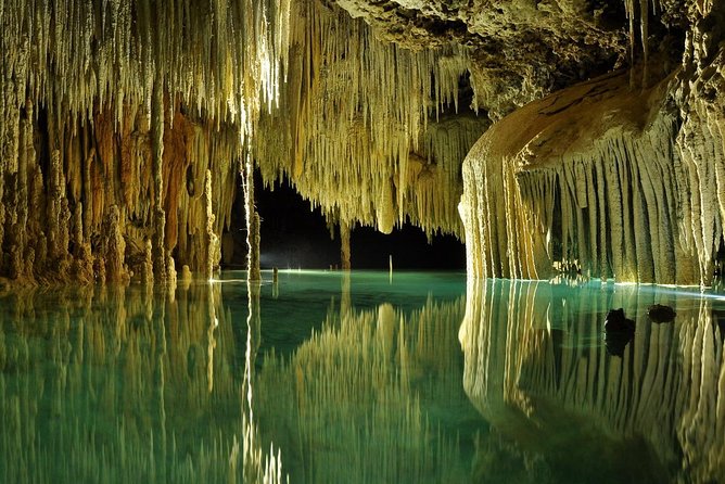 TULUM, CENOTE, MYSTIKA MUSEUM, TURTLES SNORKELING (Private) - Aktun Ha (Car Wash) cenote swim: how to make the water time work