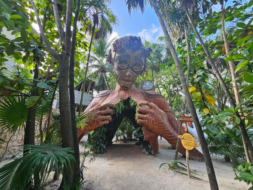 Tulum Classic: history and culture with cenote - Pick-up Timing and the Blue Letters Photo Stop