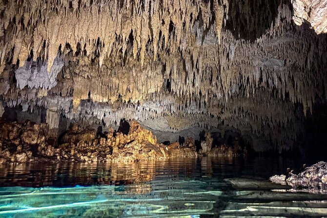 Tulum & Coba with Cenote, Cave Exploration, Lunch & Tastings - Tulum ruins from the cliff, plus cacao tasting