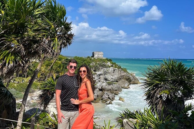 Tulum Excursion: Ancient Ruins + Cenote & Food! From Riviera Maya - Cenote Jaguar swim: what the underground stop feels like
