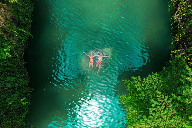 Tulum Instagram Photo Experience - Stop 3 at ATIK Tulum Park: jungle scenery plus swim-friendly fun