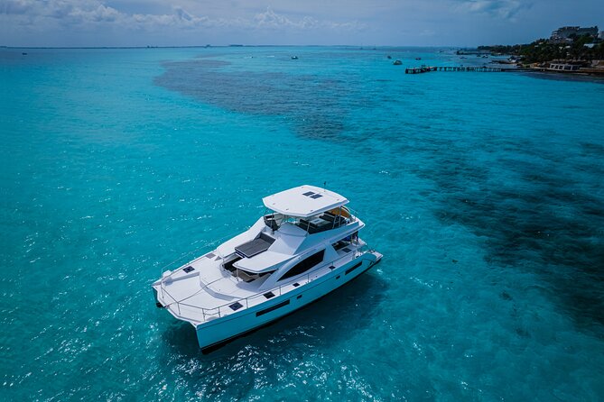 Tulum: Leopard 51′ Yacht with Gourmet Dining & Water Toys - Premium Bar and Chef-Prepared Lunch: Real Value, Not Just Catering