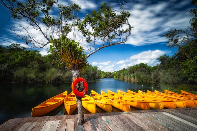 Tulum Ruins and 3 Cenotes - Jungle Adventure - Zipline and canoe: fun with a side of common sense