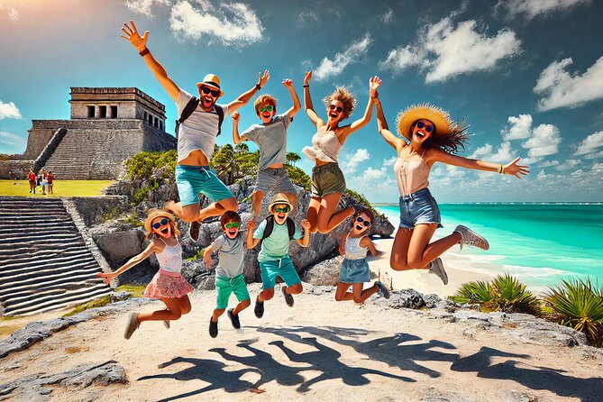 Tulum Ruins Tour + Cenote Swim & Lunch from Riviera Maya - Tulum Ruins in the Morning Heat (and How to Get Good Photos)