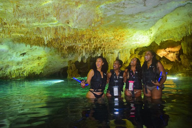Tulum Xtreme from Riviera Maya - Aventuras Mayas: zip lines, rappel, and snorkeling in an underground river
