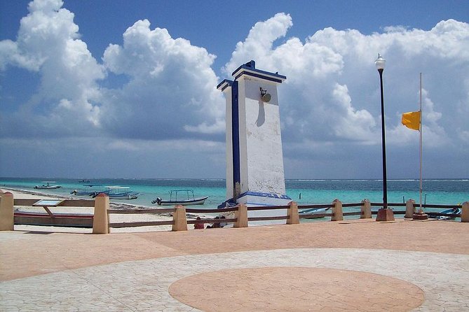 Ultimate 5x1 Combo with ATV, Ziplines, Cenote & Reef Snorkeling - Stop 2: Puerto Morelos and the fish taco break