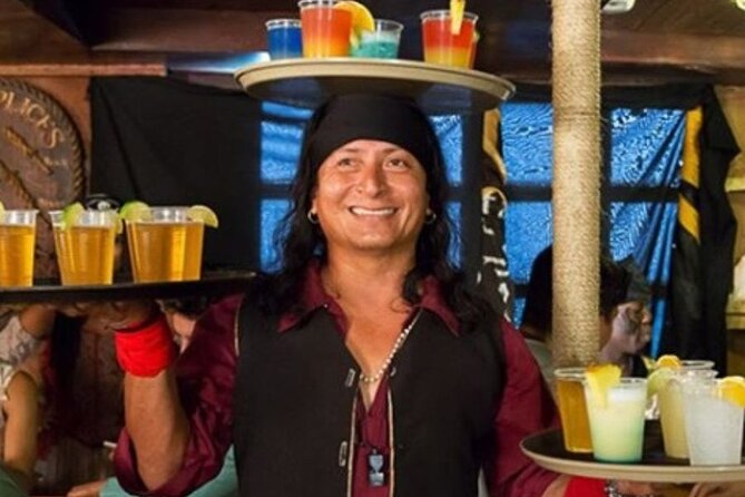 Unforgettable Pirate Dinner Adventure in the Mexican Caribbean - Pirate Games, Dances, and the Original Assault Show