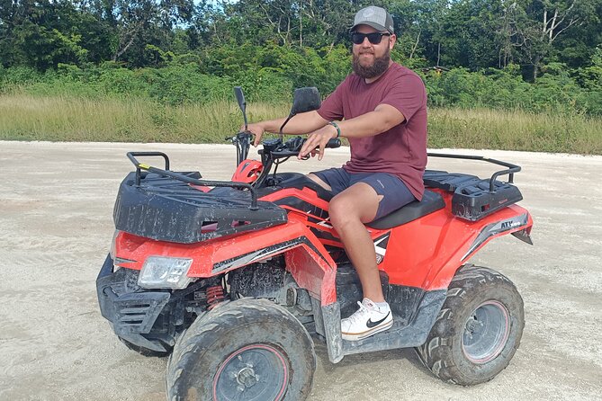 Wild Jade Cavern ATV Tour With Transfer - ATV riding expectations on Cozumel roads