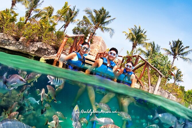 Xelha water park with transportation - Lazy river time: the payoff after active snorkeling